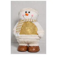 GENERICO - PATILARGA MUÑECO DE NIEVE NAVIDEÑO