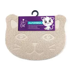 CATIT - Cute Cat Alfombra Gato 40 X 30cm - Color Beige