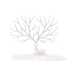 GENERICO - Soporte de Joyería en Forma de Cuerno con Ganchos