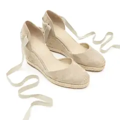 M'ANDINA - Alpargatas de cuero Málaga