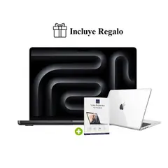 APPLE - Macbook Pro 14″ M5 24GB RAM + 1TB (Teclado Ingles) - Space Black +Regalo