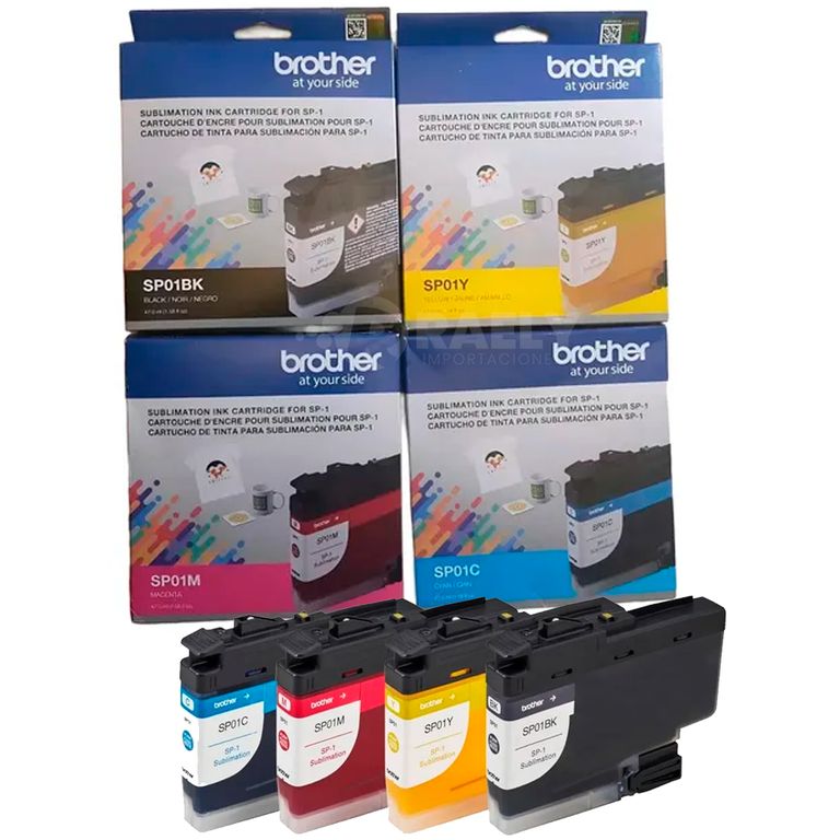 Kit Cartucho de Tintas SP01 Yellow Cyan Magenta Black