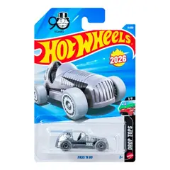 HOT WHEELS - Pass N Go 90 Años Monopoly Silver