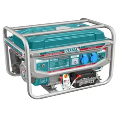 TOTAL - Generador gasolinero 3000w con arrancador electrico Industrial