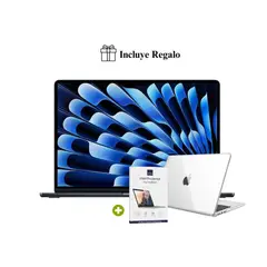 APPLE - MacBook Air M4 13” 16GB RAM + 512GB Teclado Ingles - Midnight + Regalo