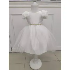 BANNITAS - VESTIDO DE FIESTA PARA NIÑAS ROSE IVORY T10