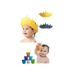 GENERICO - Pack de 6 cubetas Huanger + Visera de Baño + Esponja