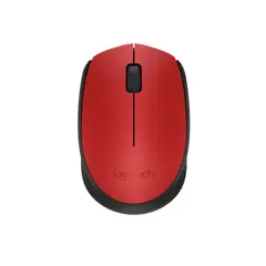 LOGITECH - Mouse M170 Wireless Rojo