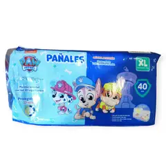 GENERICO - Pañales Paw Patrol para Bebés Talla XL