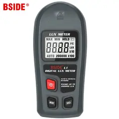 GENERICO - Luxómetro Digital, Medidor De Luz De Rango De 0 ~ 200,000lux