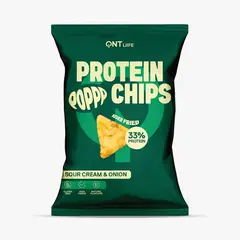 QNT - Protein Chips Cream & Onion 50g