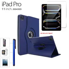 GENERICO - Funda + Mica + Lapiz para iPad Pro 11 M4 M5 A2836 A2837 A3357 A3358