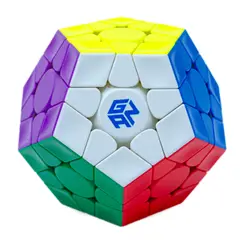 GANCUBE - Cubo Megaminx Maglev frosted Black Stickerless GAN