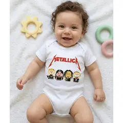 GENERICO - Body algodón Pima Metallica