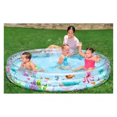 BESTWAY - Piscina Inflable con Diseño de Mar para Niños 1,83 m x 33 cm