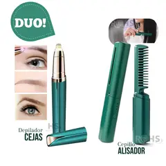 OEM - KIT Depilador de Cejas y Peine Alisador