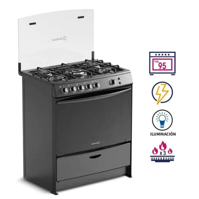 Cocina a Gas AZALEA PLUS GLP 5 Hornillas
