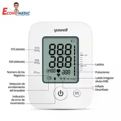 YUWELL - TENSIOMETRO DIGITAL BRAZO CON EMISION DE VOZ- YE660D