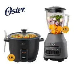 OSTER - COMBO Olla Arrocera 1.8 LT + Licuadora Pica Hielo