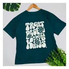 RYBIU IMPORT - Polo Verde Oversize Mujer