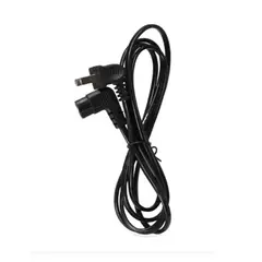 AMERICAN NET - Cable De Alimentación Tipo Ocho * 8 * Angulado 1.8 Metros