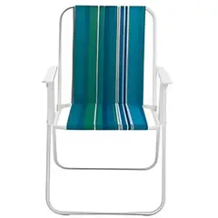 GENERICO - Silla de Playa Camping Terraza Plegable Multicolor