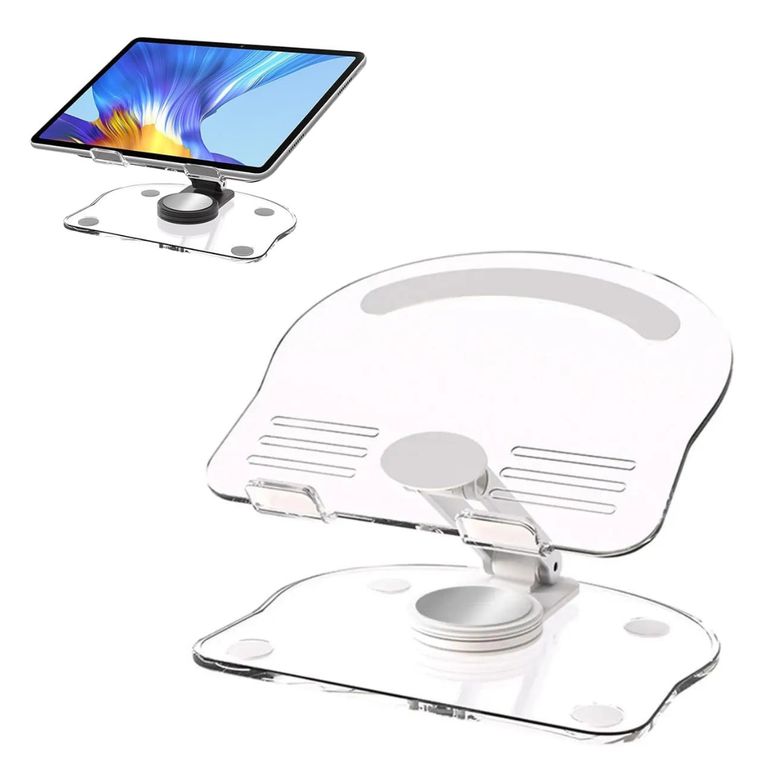 Soporte para Tablet Celular Giratorio 360 grados Plegable Ajustable