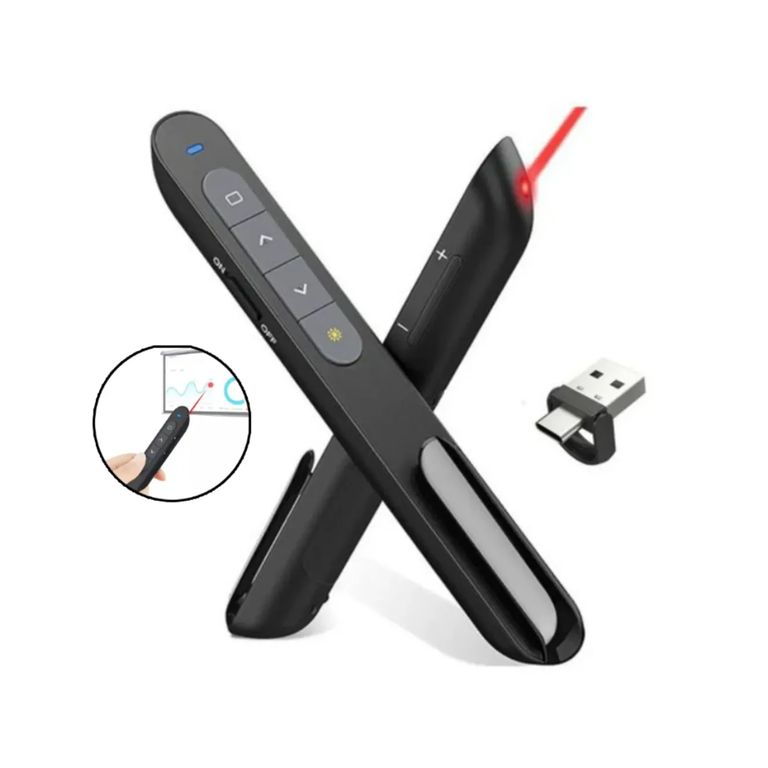 Puntero Laser Exposición Inalámbrico Presentador Diapositivas