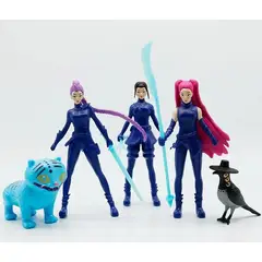 GENERICO - SET DEMON HUNTER K-POP - 5 UNID.