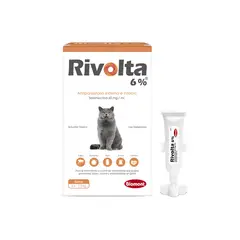 RIVOLTA - Antiparasitario para Gatos de 2.6 a 7.5 kg