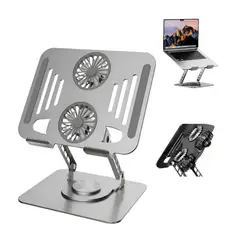 ROHS - Soporte Para Laptop y Tablet De Aluminio Giratorio 360°