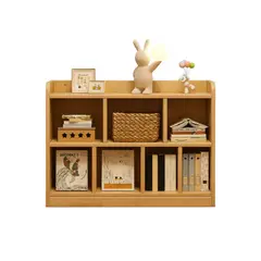 NACIONAL - Cómoda Decorativa De Melamina Con Estantes - BLUE BABY