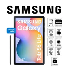 SAMSUNG - TABLET 10 S6LITE RAM 4GB + SSD 128GB + LAPIZ MOD SM-P620