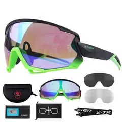 JOEM - Lentes Ciclismo X-TIGER WJK3-02 Polarizados Fotocromáticos