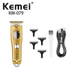 KEMEI - Máquina Cortadora de Cabello Inalámbrica Profesional KM-079 Aleatorio