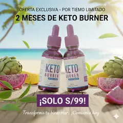 KETO WEIGHT LOSS - Promo Keto Burner X2 ( Pack Total Gotas + Asesorias + RecetarioFIT )