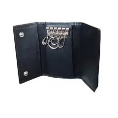 PERRY JHAN - Elegante Organizador de Cuero para llaves