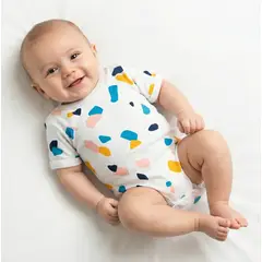 GENERICO - Body algodón Pima Francis Tricolor