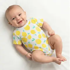 GENERICO - Body algodón Pima Francis Limones