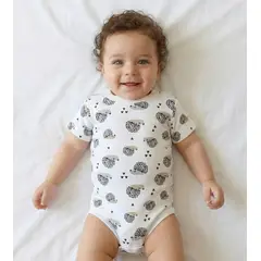 GENERICO - Body algodón Pima Francis Erizo