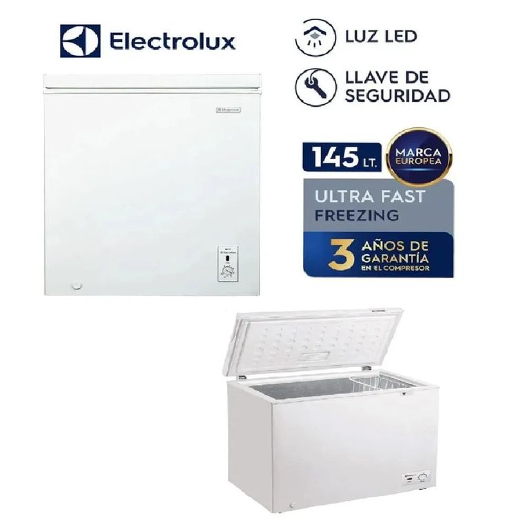 Congeladora EFC15A2HPWB 145 Litros Blanco