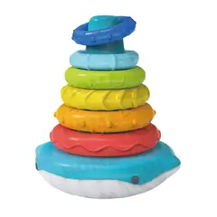 GENERICO - AROS APILABLES BALLENA JUEGO DIDÁCTICO