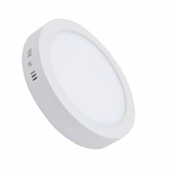 PANEL LED SOBREPONER 18 WATTS REDONDO