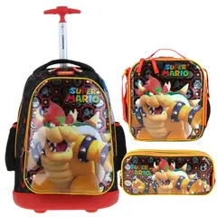 WISH - Pack Mochirueda Bowser Mario Bros Nintendo Oficio