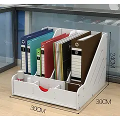 GENERICO - Organizador de Escritorio para Cuadernos y Papelería