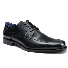GENERICO - Zapatos de vestir formal hombre color negro con pasadores talla 44