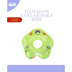 INTEX - FLOTADOR COLLAR LIGERO EN COLOR VERDE