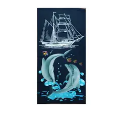 GENERICO - TOALLA MICROFIBRA CON DISEÑO