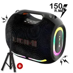 LIDIMI - Parlante Bluetooth LD-S656 150W USB TWS RGB + Trípode