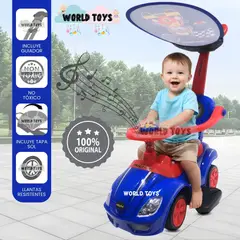 Baby - Correpasillo Empujador Buggy «MEGACAR» para Niños Blue